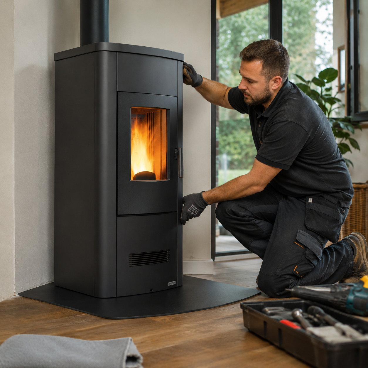 Installateur chauffage bois et granulés